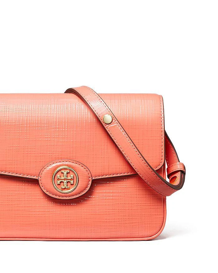 商品Tory Burch|Robinson Crosshatched Convertible Shoulder Bag,价格¥2123,第4张图片详细描述