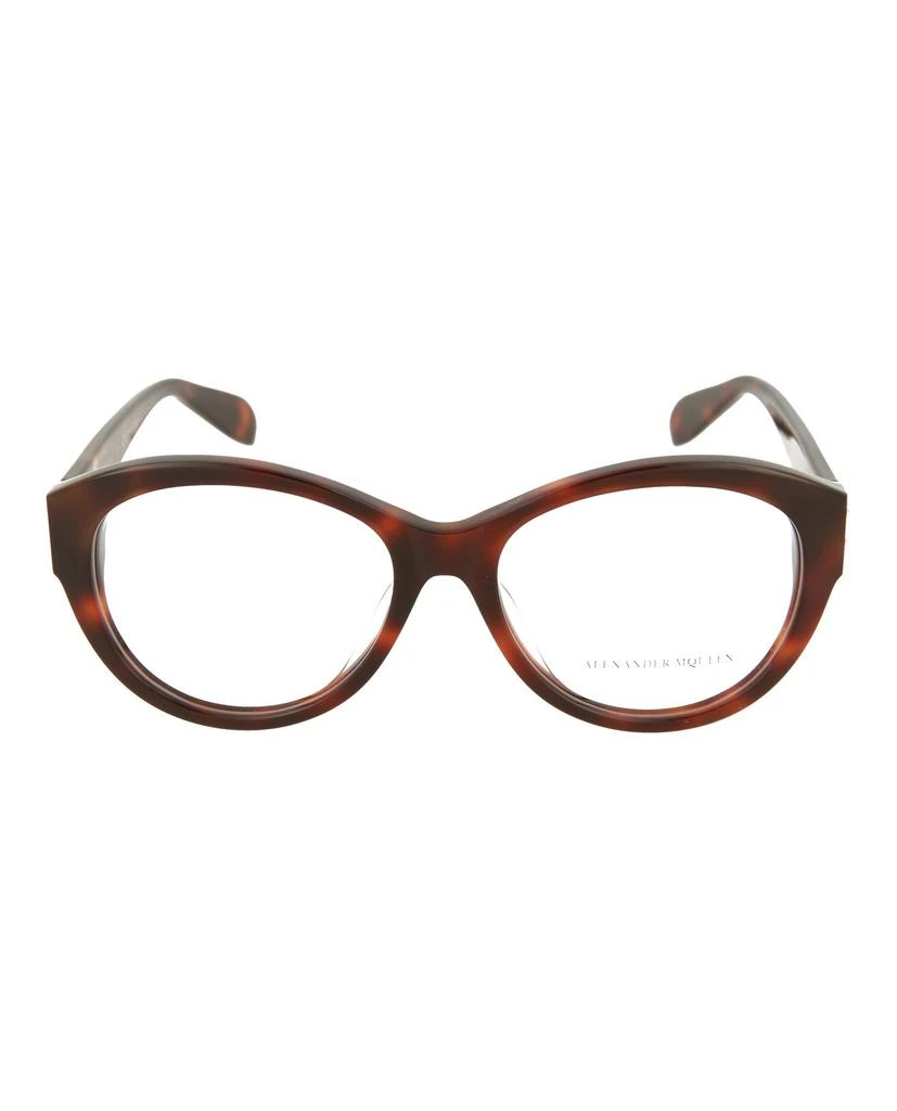 商品Alexander McQueen|Round-Frame Optical Glasses,价格¥953,第1张图片