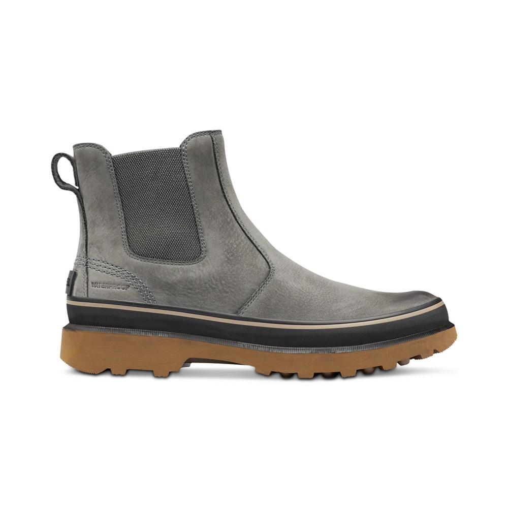 Men's Caribou Waterproof Pull-On Chelsea Boots商品第2张图片规格展示