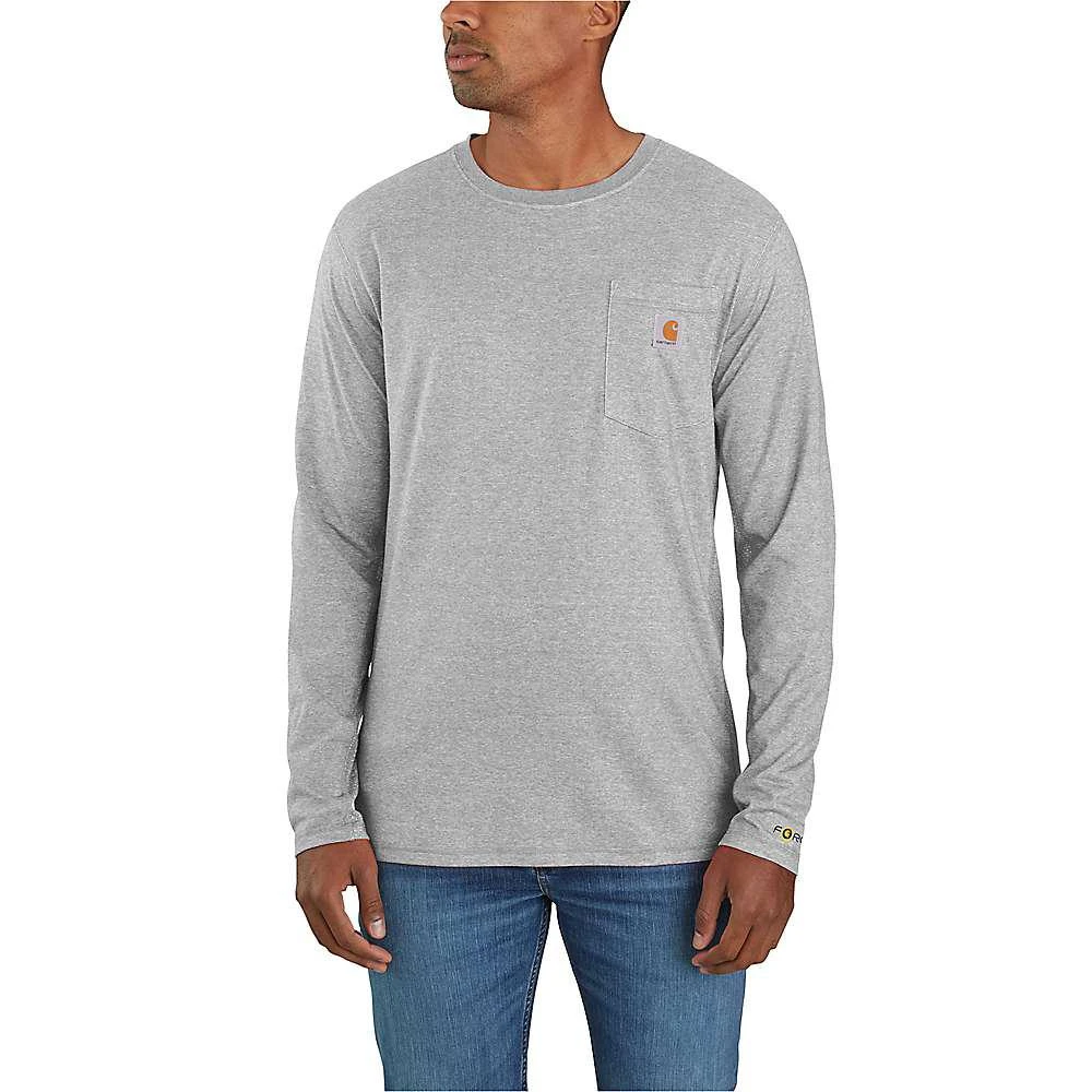 Carhartt Men's Force Relaxed Fit Midweight LS Pocket T-Shirt 商品