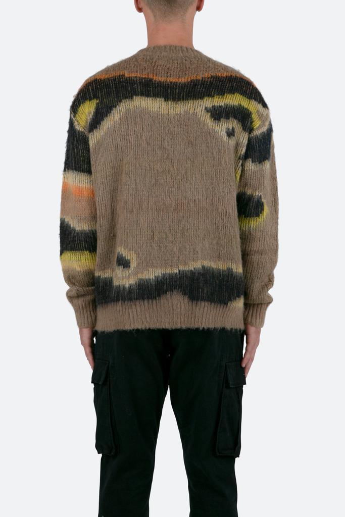 商品MNML|Big Camo Sweater - Olive,价格¥483,第6张图片详细描述