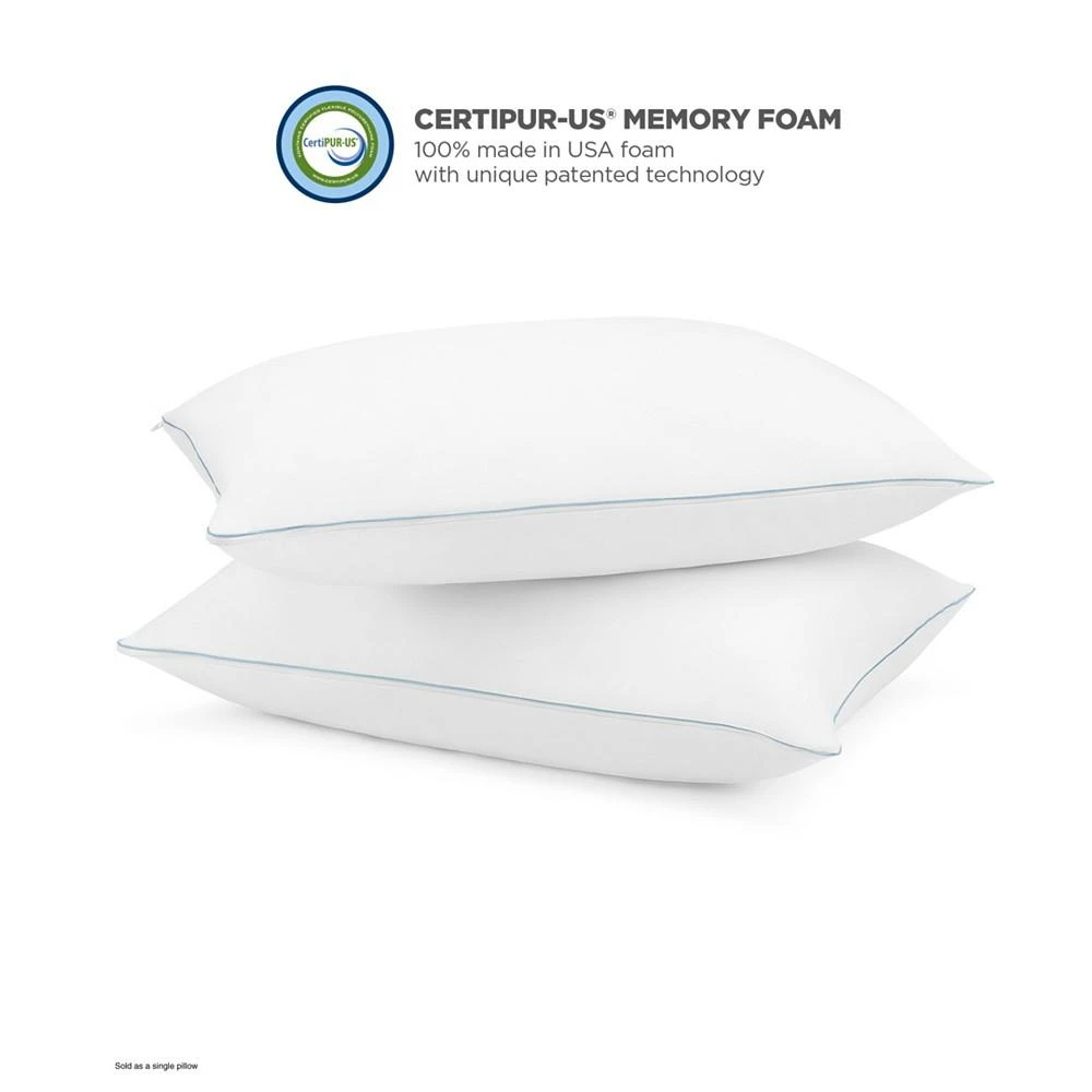 商品Great Sleep|Twice Cool Premium Memory Foam Core  Standard/Queen Pillow,价格¥1042,第5张图片�详细描述
