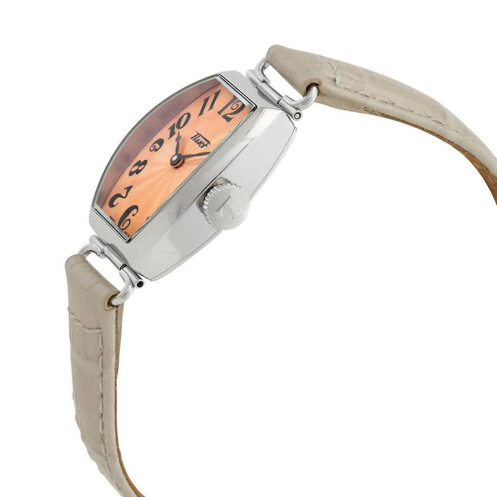 商品Tissot|Heritage Quartz Orange Dial Ladies Watch T128.109.16.282.00,价格¥1170,第2张图片详细描述
