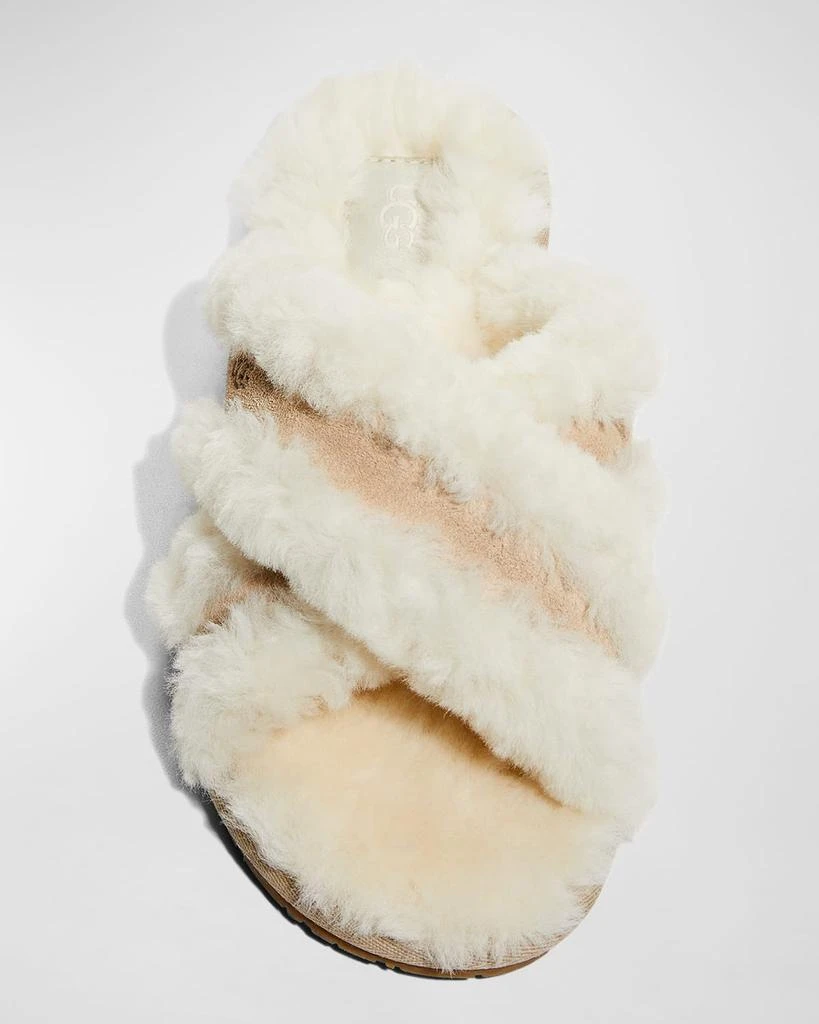 商品UGG|Scuffita Crisscross Shearling Slippers,价格¥344,第5张图片详细描述