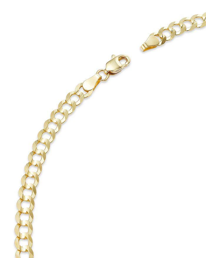 商品Bloomingdale's|Men's Curb Link Chain Necklace in 14K Yellow Gold, 22" - Exclusive,价格¥40406,第3张图片详细描述