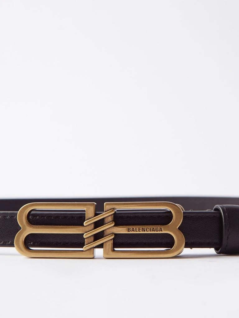商品Balenciaga|BB leather belt,价格¥3242,第2张图片详细描述