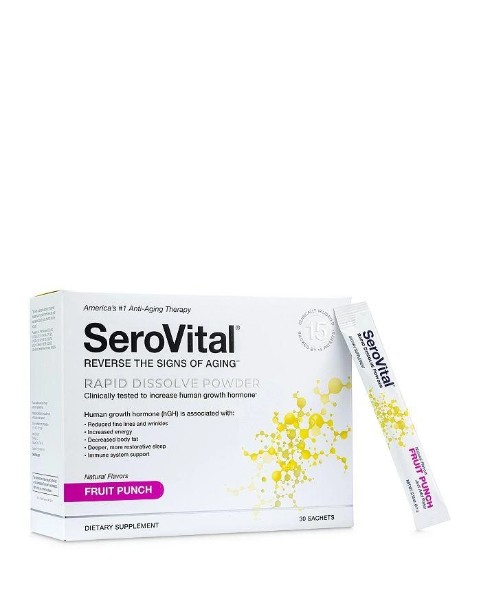 商品SeroVital|Rapid Dissolve Powder, Fruit Punch,价格¥737,第2张图片详细描述