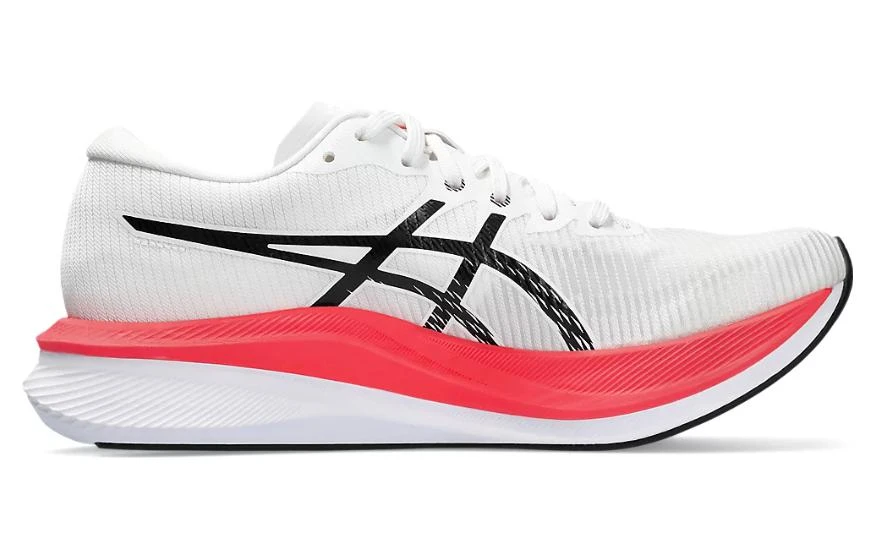 商品[国内直发] Asics|Magic Speed 3.0 舒适轻便 织物合成革 低帮 休闲跑步鞋 女款 白黑粉,价格¥1061,第3张图片详细描述