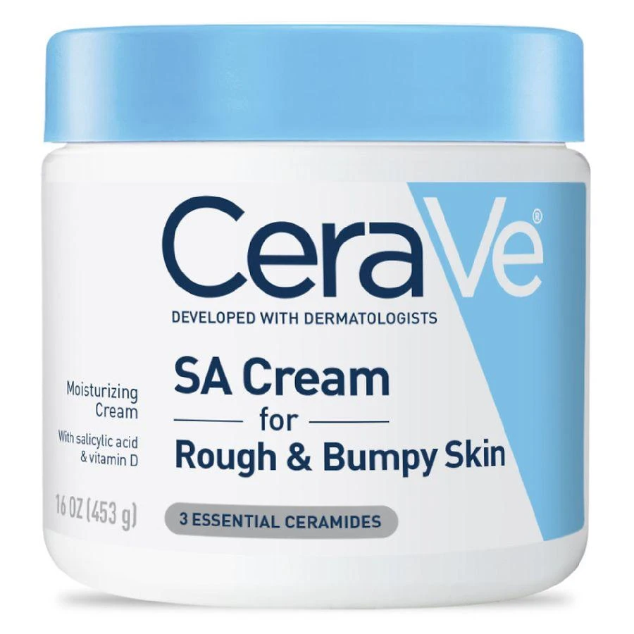 商品CeraVe|Renewing Salicylic Acid Body Cream for Rough and Bumpy Skin, Fragrance-Free,价格¥249,第1张图片