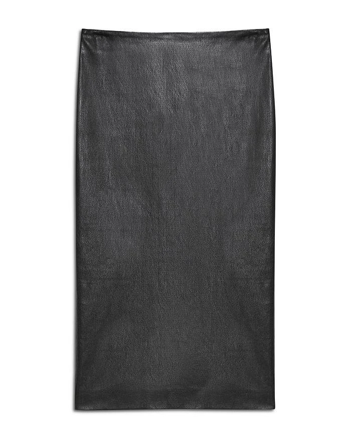 商品Theory|Leather Pencil Skirt,价格¥5209,第4张图片详细描述