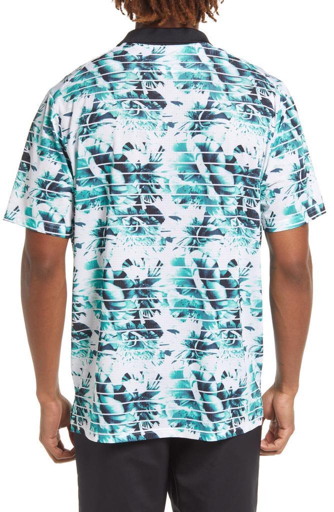 商品Oakley|Floral Print Recycled Polyester Blend Polo,价格¥208,第4张图片详细描述