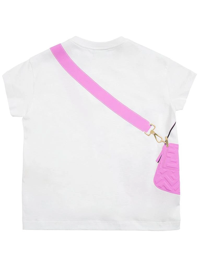 商品Fendi|Fendi Kids Baguette Print T-Shirt,价格¥2977,第2张图片详细描述