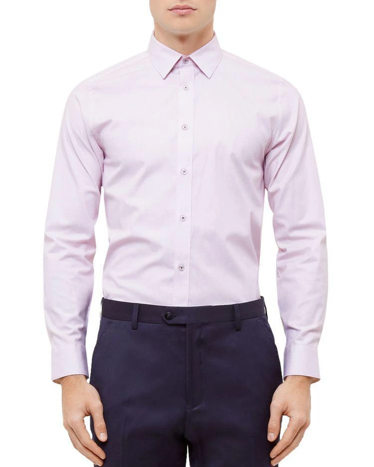 商品Ted Baker London|Fiwhy Woven Striped Slim Fit Button-Down Shirt,价格¥576,第1张图片