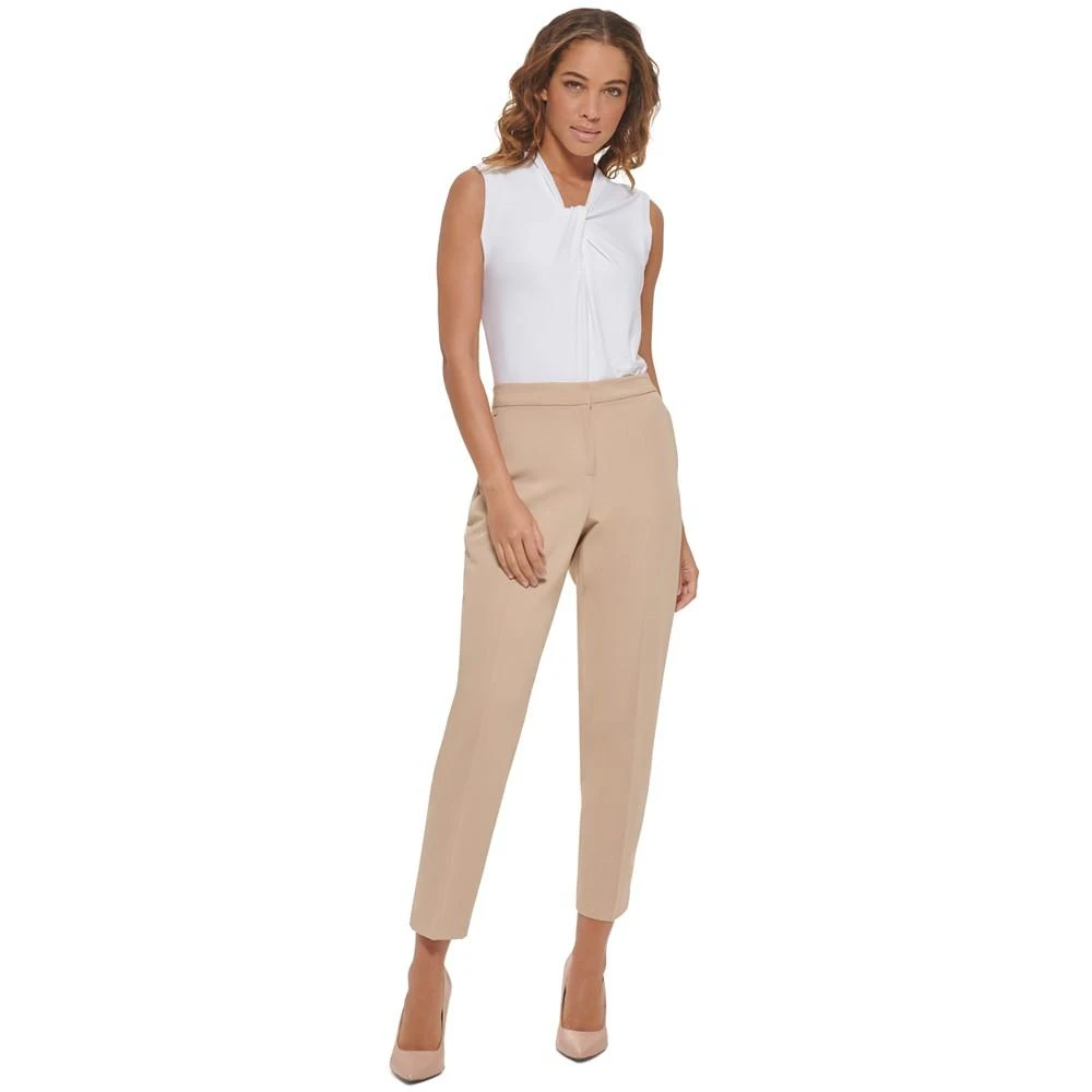 商品Tommy Hilfiger|Women's Sloane Slim-Leg Ankle Pants,价格¥741,第4张图片详细描述