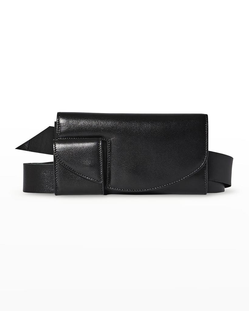 商品The Row|Horizontal Belt Bag in Calf Leather,价格¥13162,第1张图片