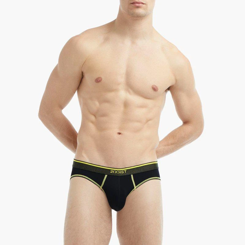 商品2(x)ist|Lightning | Low-Rise Brief Black Beauty W/Sulphur Spring,价格¥129,第1张图片