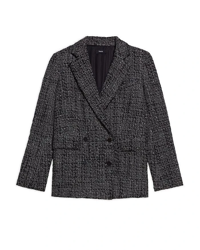 商品Theory|Piazza Tweed Blazer,价格¥1328,第5张图片详细描述