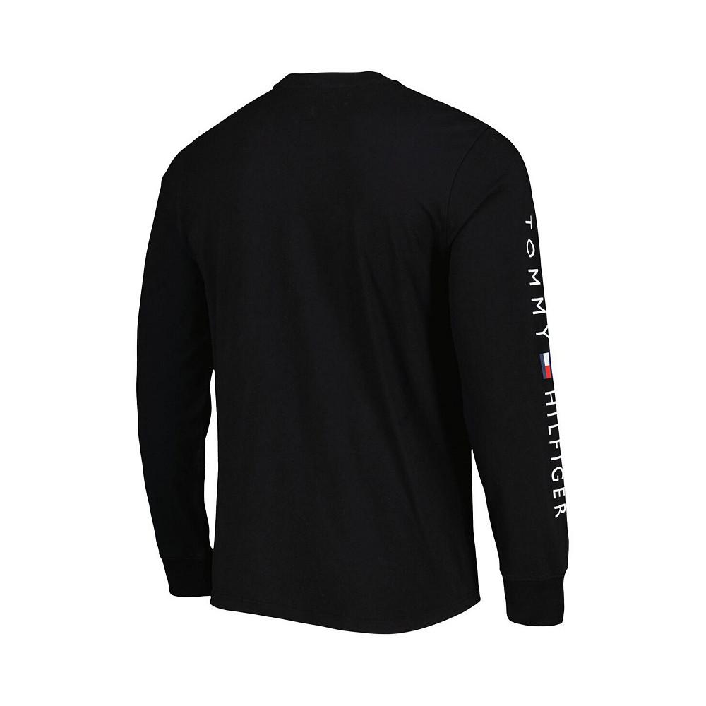 Men's Black Las Vegas Raiders Peter Team Long Sleeve T-shirt商品第3张图片规格展示