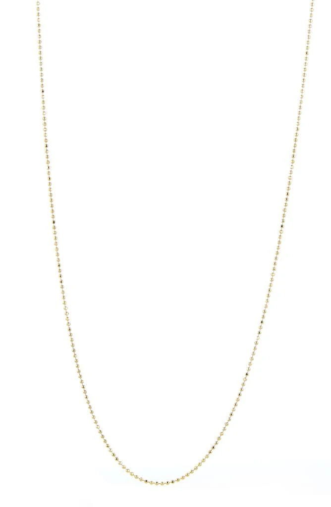 商品Ember Fine Jewelry|14K Gold Ball Chain Necklace,价格¥2473,第1张图片