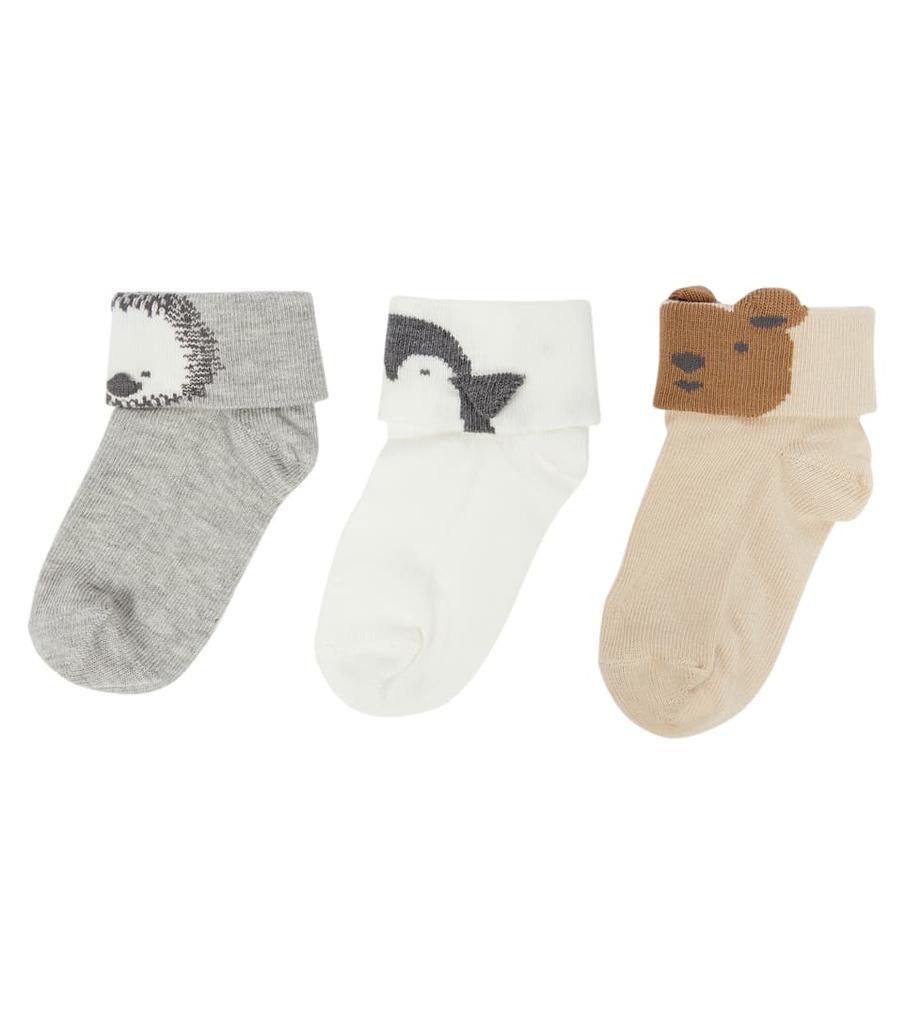婴幼儿 — 印花袜子六件套商品第3张图片规格展示