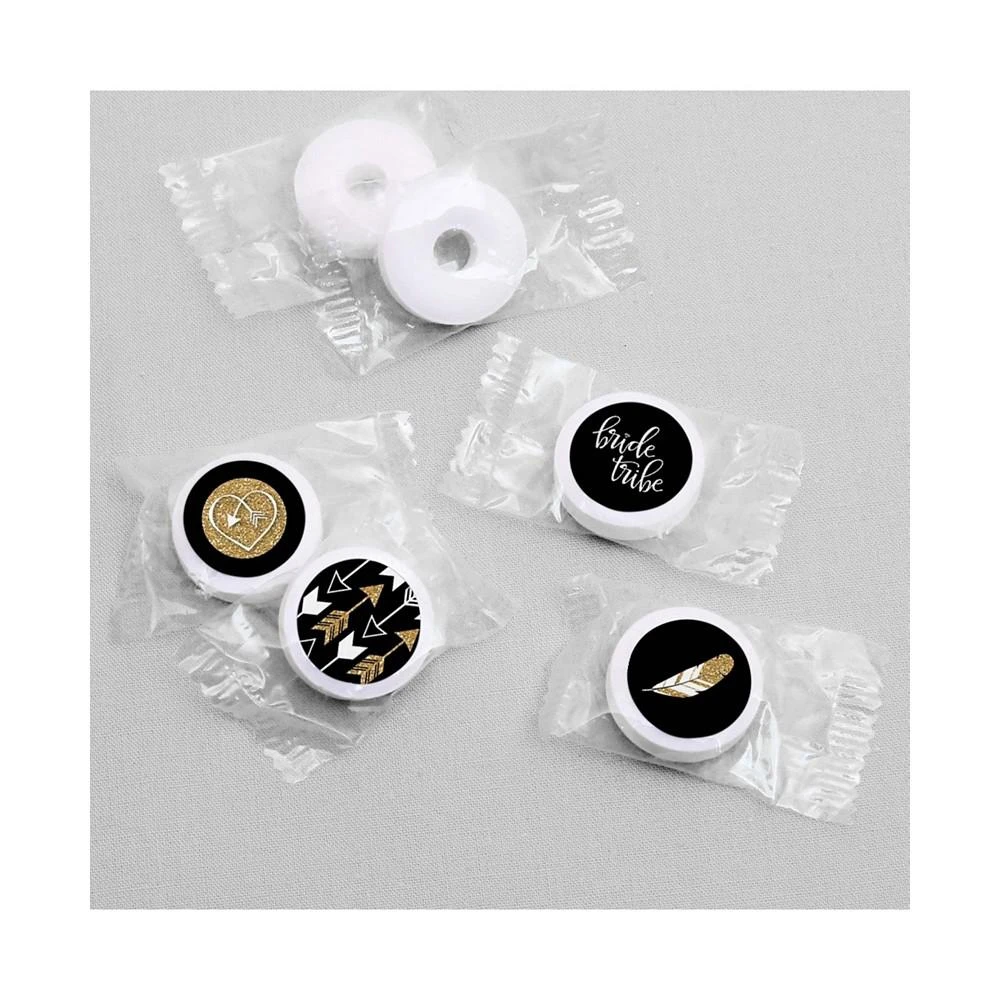 商品Big Dot of Happiness|Bride Tribe - Bridal Shower Round Candy Sticker Favors (1 sheet of 108),价格¥75,第3张图片详细描述