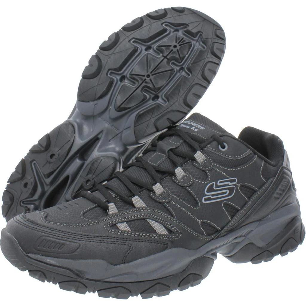 商品SKECHERS|Skechers Mens Sparta 2.0- Domitia Leather Lifestyle Athletic and Training Shoes,价格¥222,第3张图片详细描述