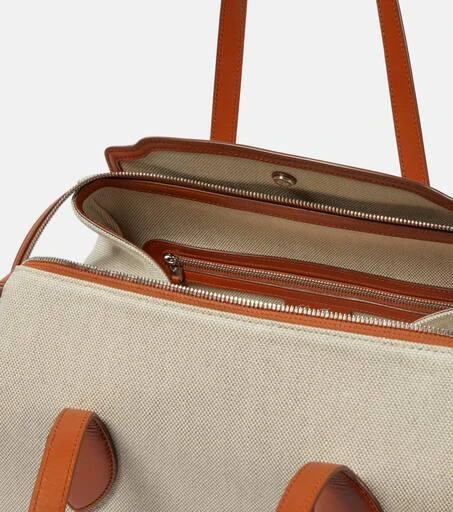 商品Loro Piana|Happy Day L号帆布托特包,价格¥33290,第3张图片详细描述