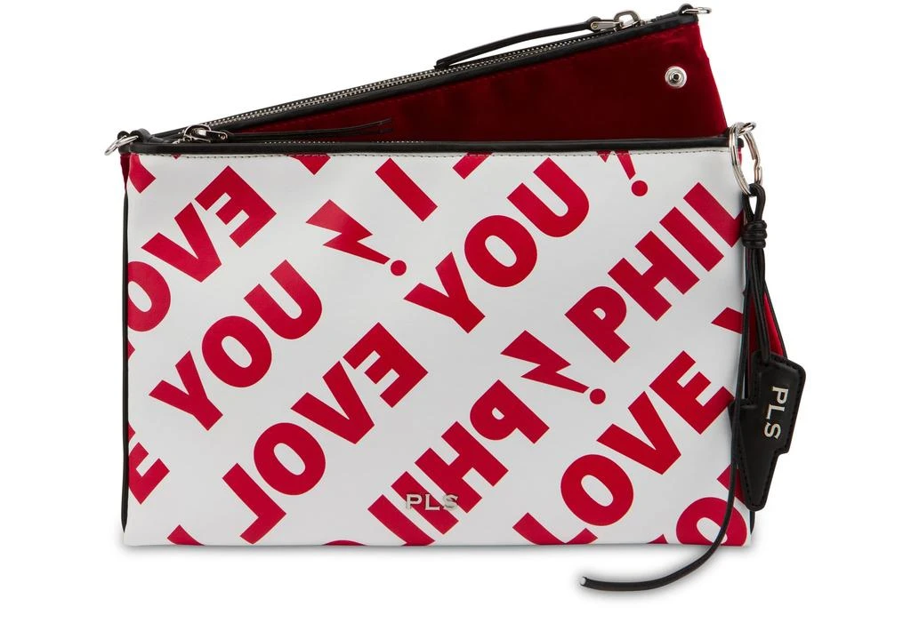 I Love You Philosophy bag with lightning charm 商品