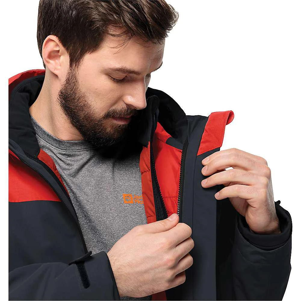 商品Jack Wolfskin|Jack Wolfskin Men's Glaabach 3 In 1 Jacket,价格¥2119,第4张图片详细描述