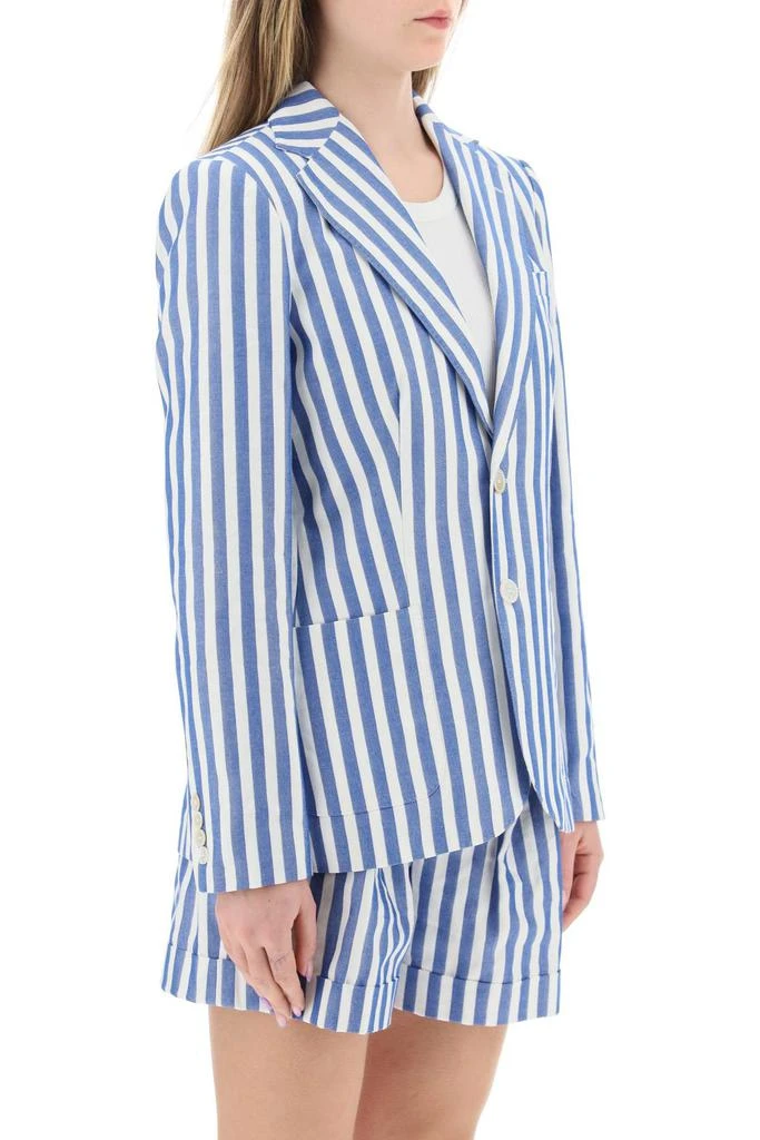 商品Ralph Lauren|striped blazer,价格¥2220,第2张图片详细描述