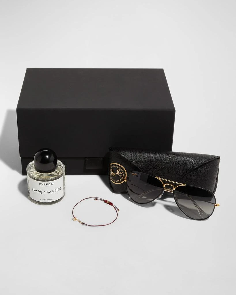 商品Neiman Marcus|Sydney Evan Evil Eye Bracelet, Ray-Ban Sunglasses & Byredo Eau De Parfum Gift Box Set,价格¥5177,第2张图片详细描述