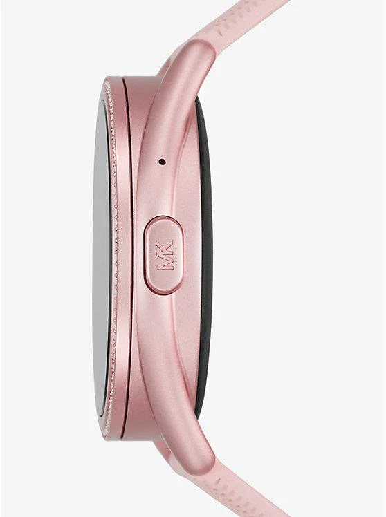 商品Michael Kors|Michael Kors Access Gen 5E MKGO Pink-Tone and Logo Rubber Smartwatch,价格¥1266,第2张图片详细描述