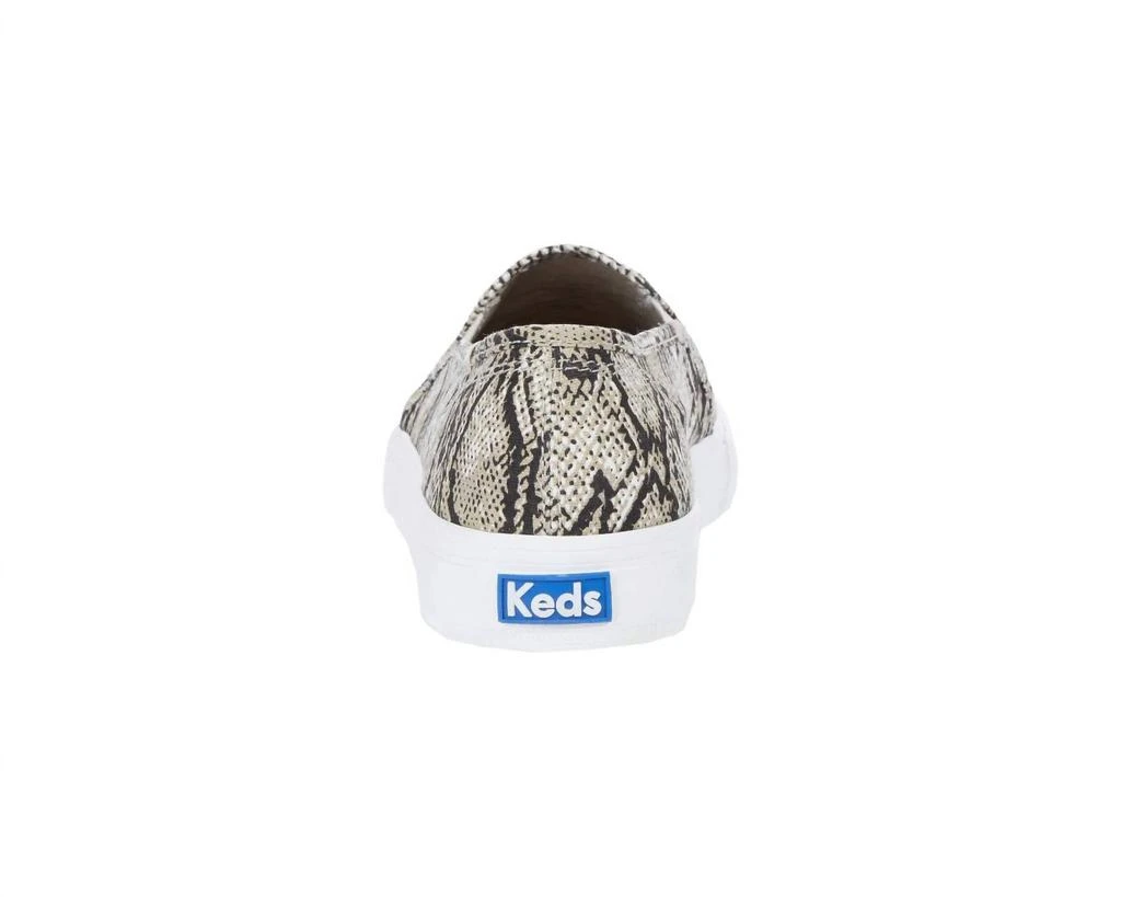 商品Keds|Double Decker Snake Sneaker In Cream/black,价格¥272,第3张图片详细描述