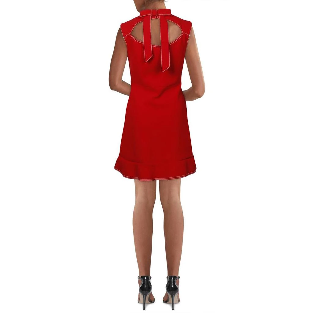 商品RED Valentino|Red Valentino Womens Open Back Mini Shift Dress,价格¥1317,第2张图片详细描述