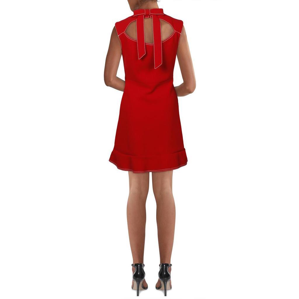 商品RED Valentino|Red Valentino Womens Open Back Mini Shift Dress,价格¥1380,第4张图片详细描述