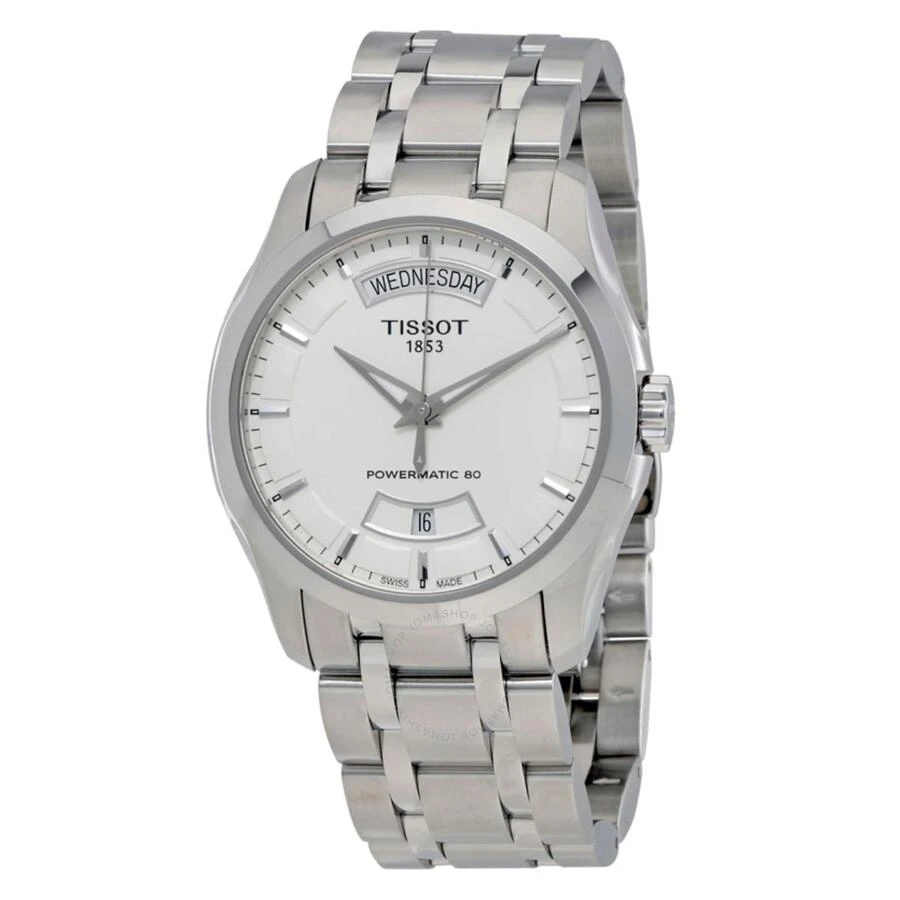 商品Tissot|Couturier Automatic Silver Dial Watch T0354071103101,价格¥2221,第1张图片