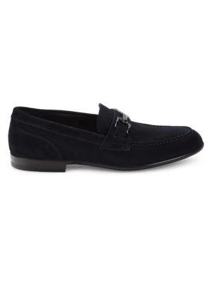 商品Bruno Magli|Fermo Note Suede Bit Loafers,价格¥1028,第1张图片