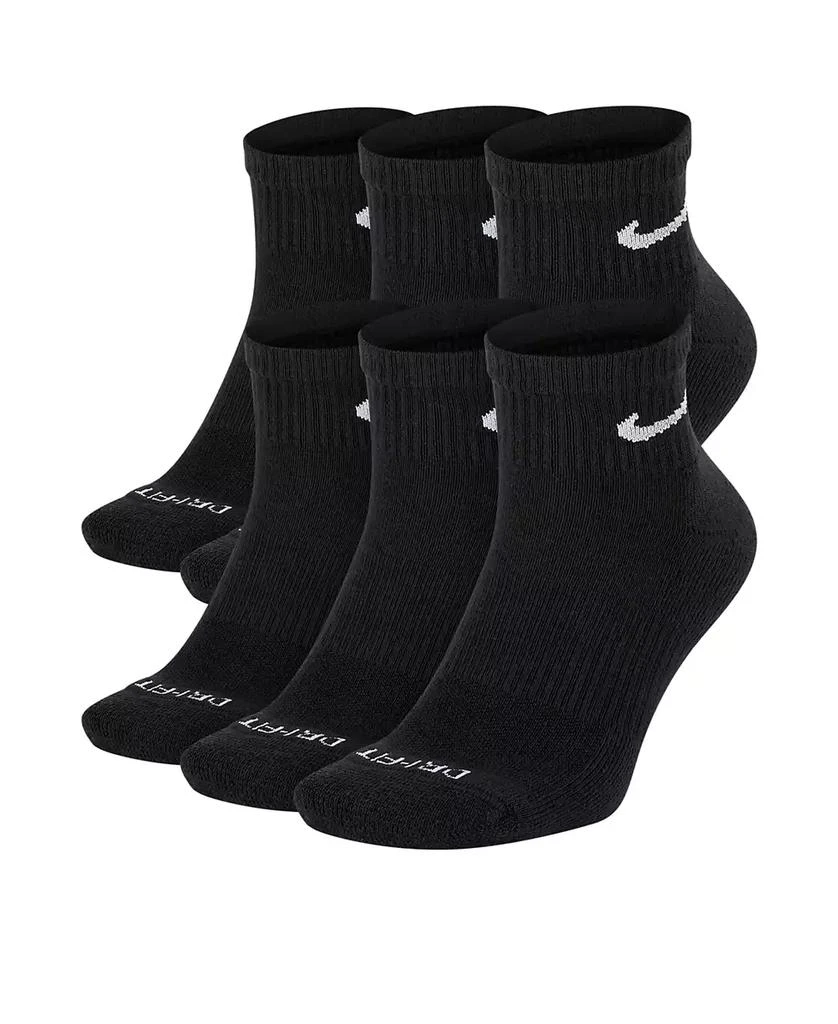 商品NIKE|Unisex 6-Pk. Dri-FIT Quarter Socks,价格¥160,第1张图片