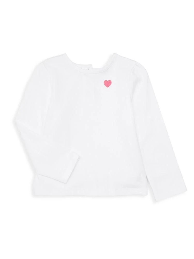 商品Little Me|Little Girl's 3-Piece Heart Print Raincoat Set,价格¥198,第3张图片详细描述