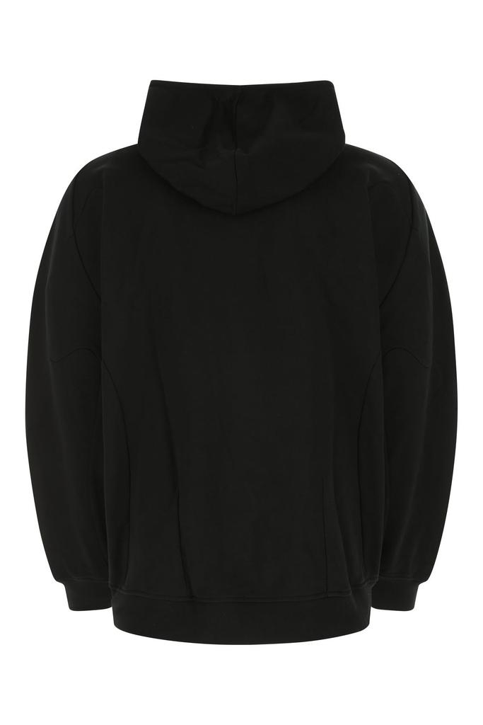 Black cotton sweatshirt商品第1张图片规格展示