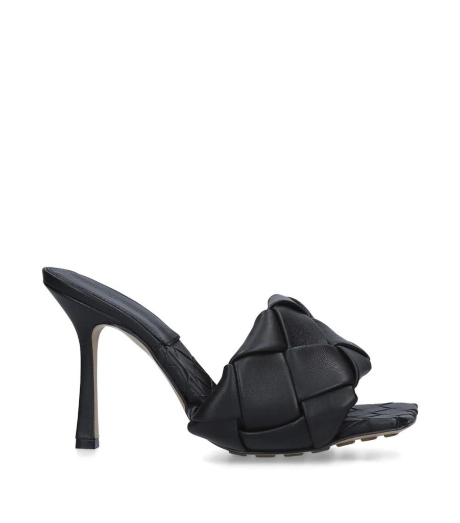 商品Bottega Veneta|Leather Lido Sandals 90,价格¥11470,第4张图片详细描述