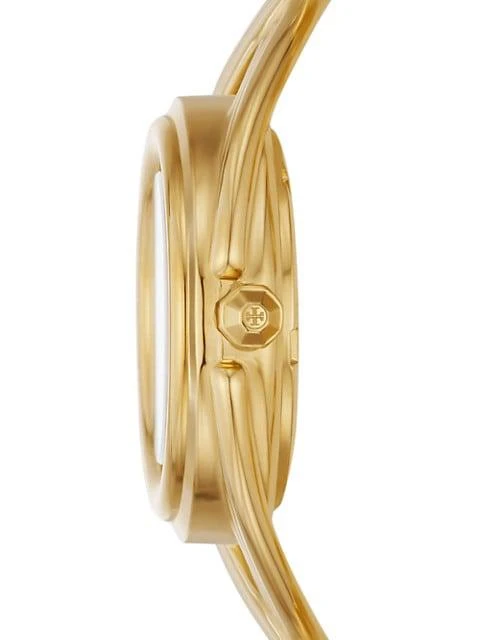 商品Tory Burch|The Miller Goldtone Stainless Steel Bracelet Watch,价格¥2192,第3张图片详细描述