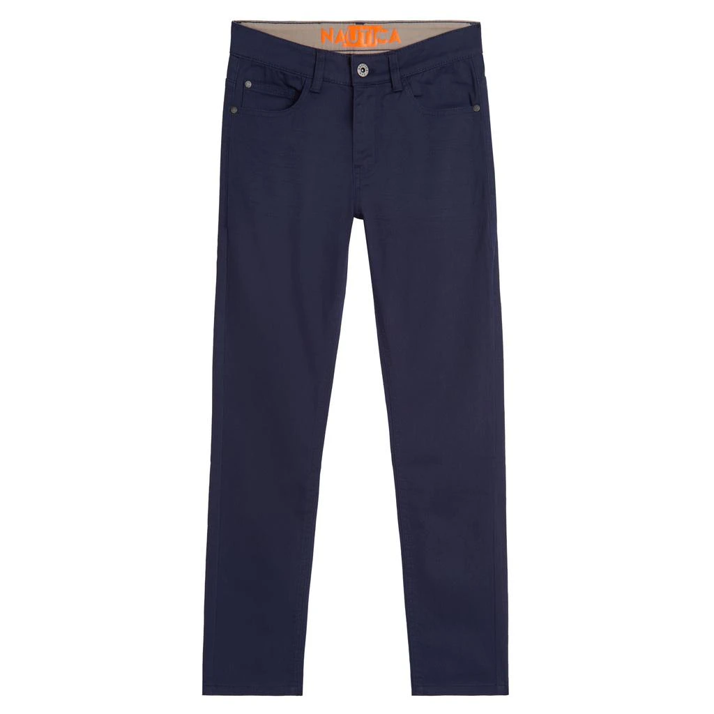 商品Nautica|Nautica Little Boys' Skinny-Fit 5-Pocket Twill Pant (4-7),价格¥138,第1张图片