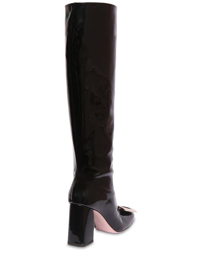 商品Roger Vivier|85mm Trés Vivier Patent Leather Boots,价格¥13787,第5张图片详细描述