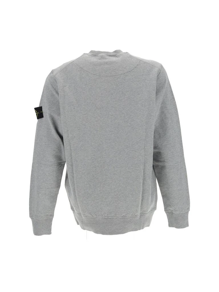 商品Stone Island|Stone Island Logo Patch Crewneck Sweatshirt,价格¥2981,第2张图片详细描述