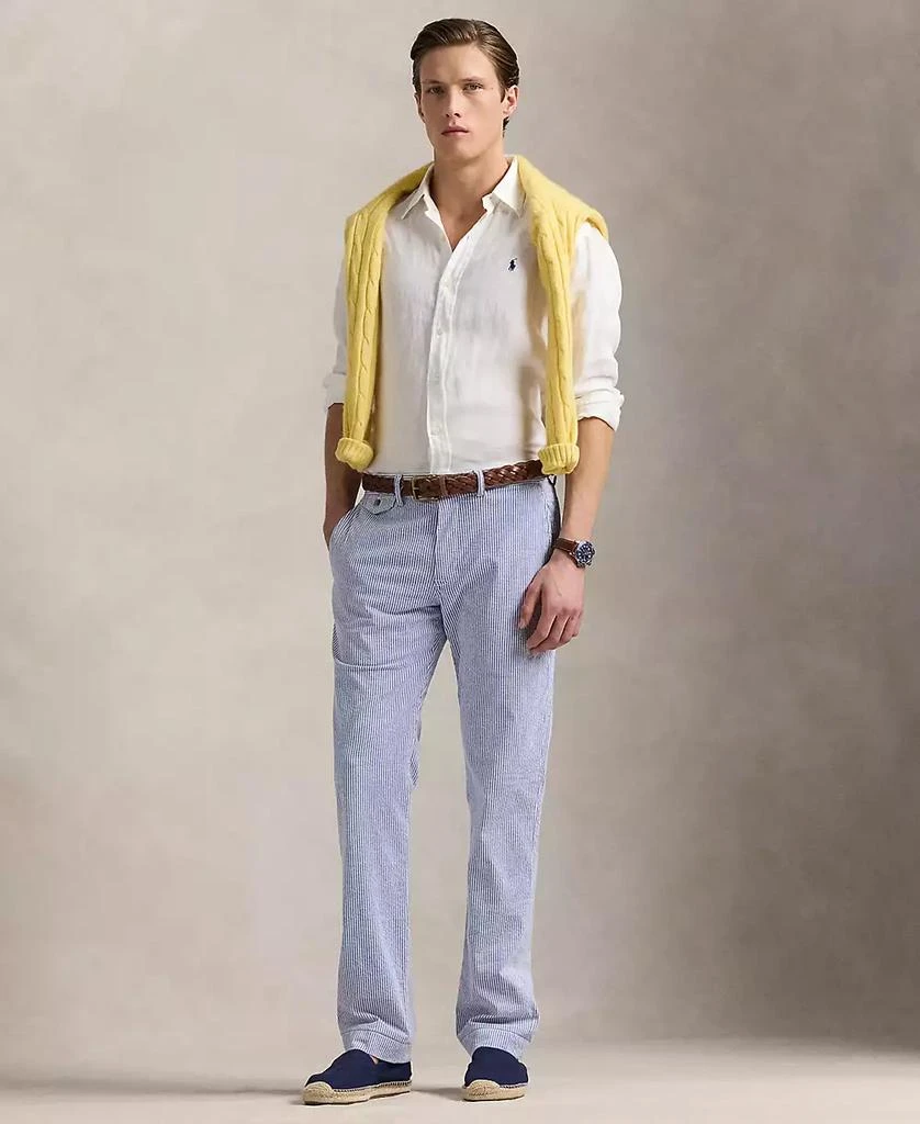 商品Ralph Lauren|男士经典版型亚麻衬衫 多款配色,价格¥1022,第4张图片详细描述