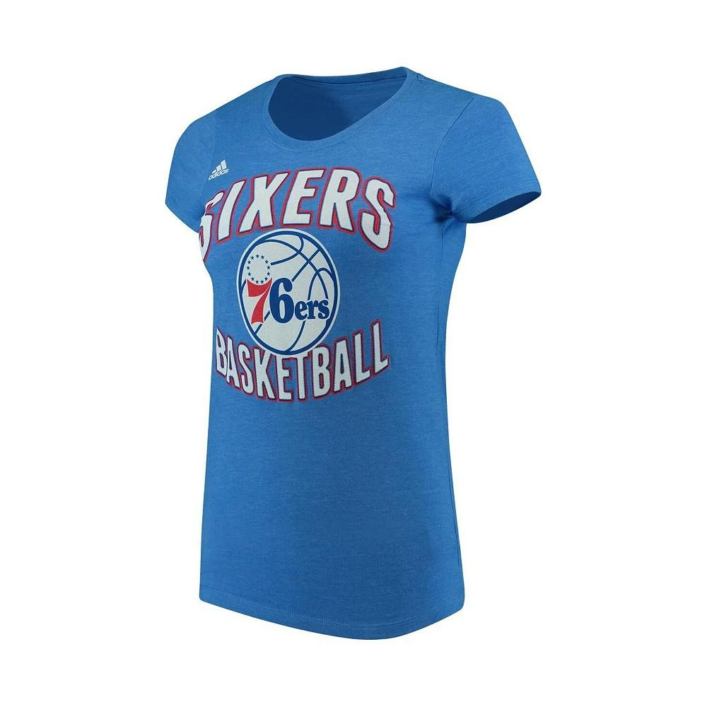 商品Adidas|Women's Ben Simmons Royal Philadelphia 76ers Name and Number T-shirt,价格¥166,第2张图片详细描述