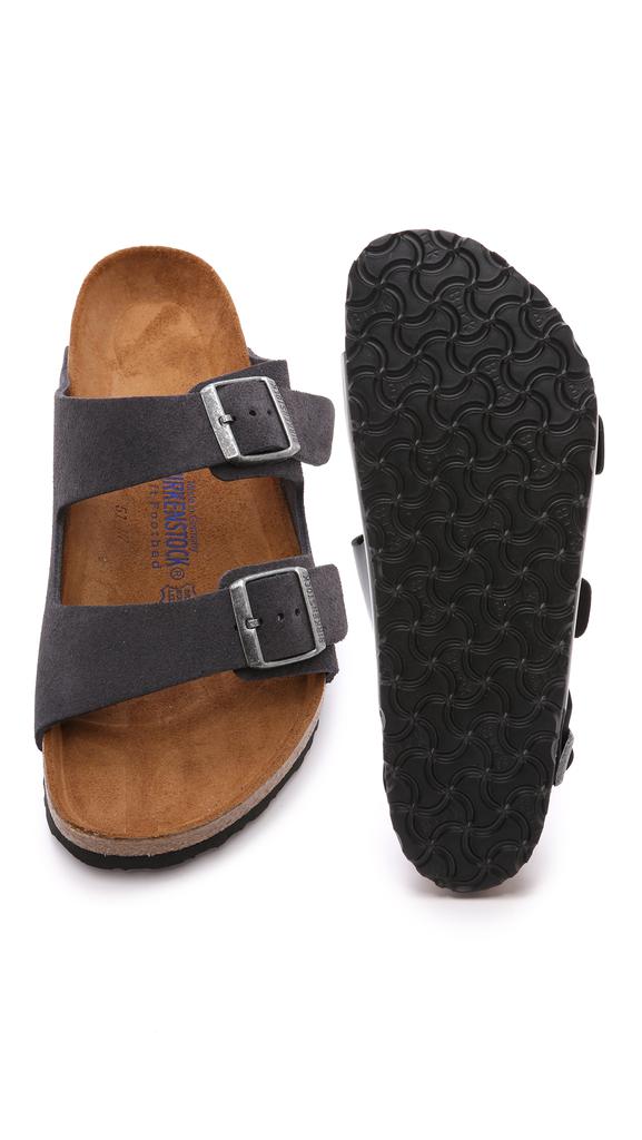 Birkenstock Suede Soft Footbed Arizona Sandal商品第4张图片规格展示