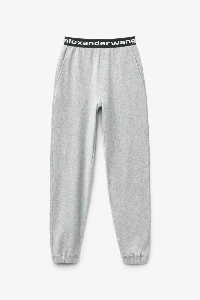 商品Alexander Wang|LOGO ELASTIC JOGGER IN STRETCH CORDUROY,价格¥2254,第3张图片详细描述