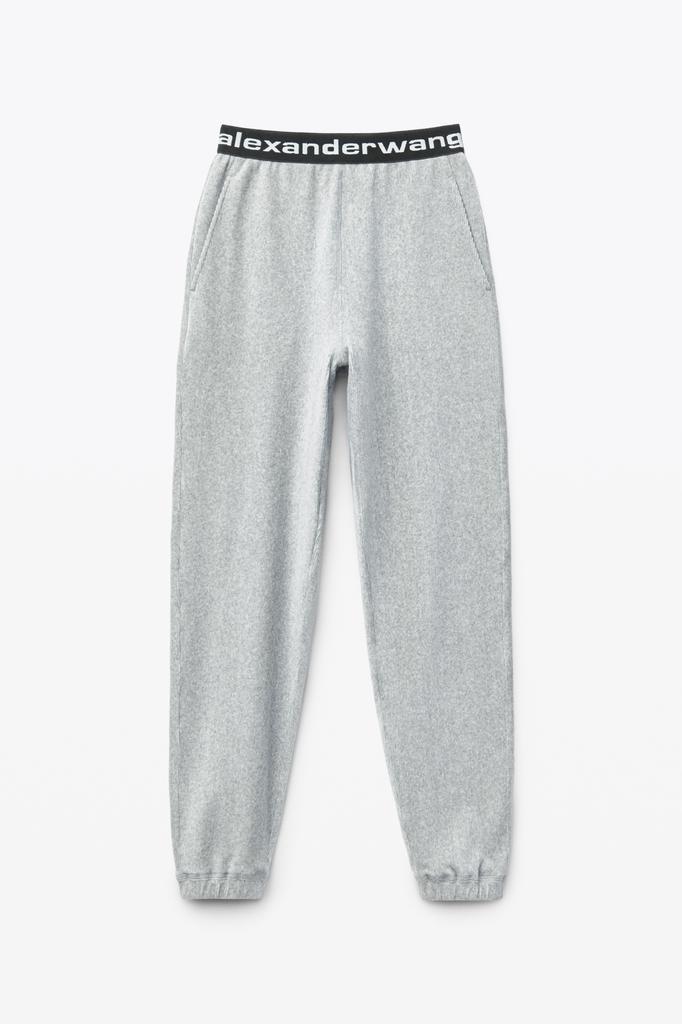 商品Alexander Wang|LOGO ELASTIC JOGGER IN STRETCH CORDUROY,价格¥2166,第5张图片详细描述